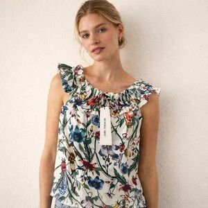 Zara Floral Women's Blouse - Multicolor